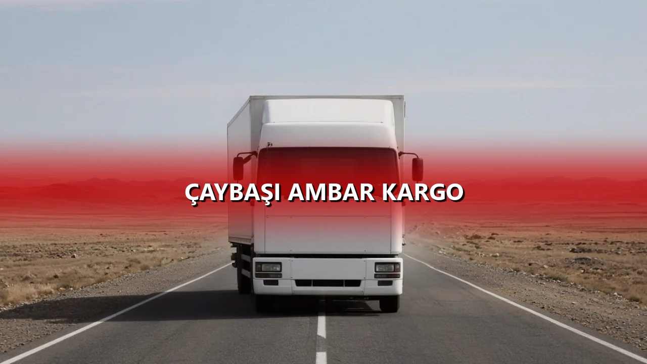 Çaybaşı Ambar Kargo
